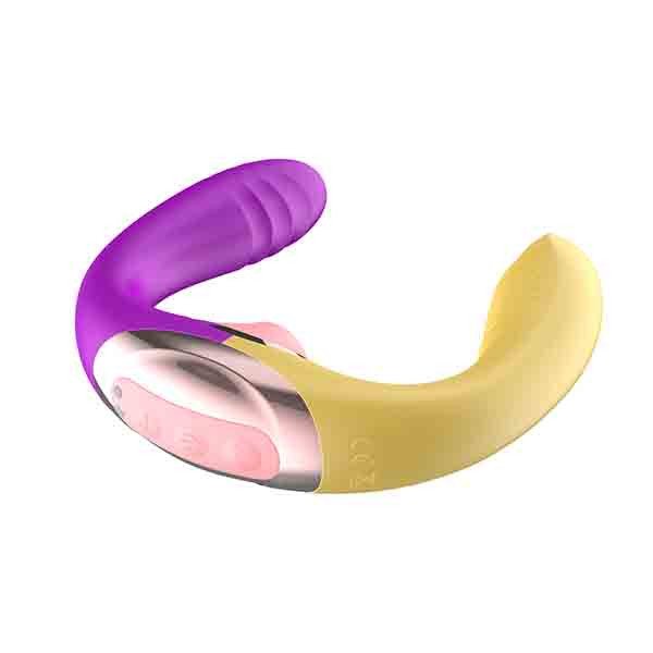 Vibrador Sugador Ponta Dupla Para Lésbicas