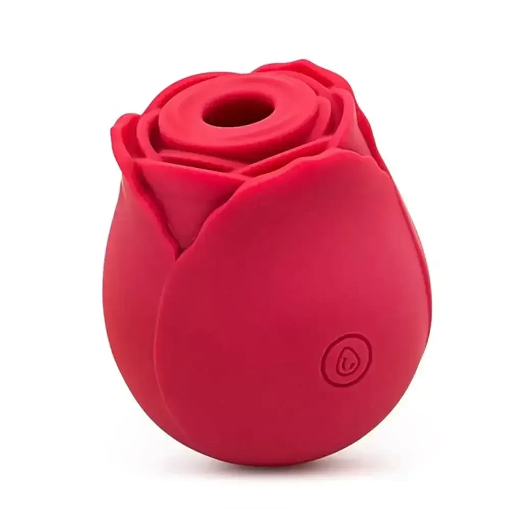 Imagem vibrador clitoriano rosa sugadora rose vibrator 10 ondas de pressão recarregável-resistente a água