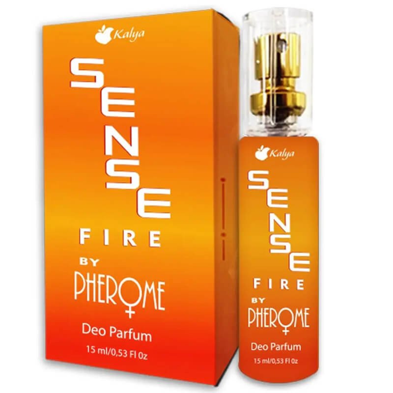 perfume atrativo afrodisiaco feminino sense fire com feromonio