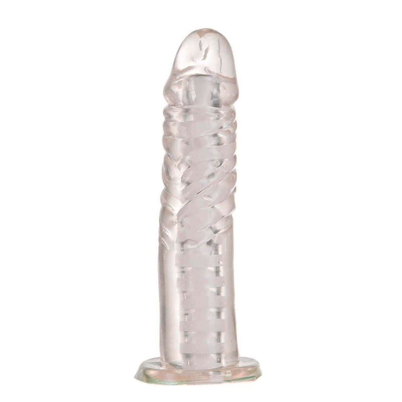 Imagem de pênis de borracha macia transparente