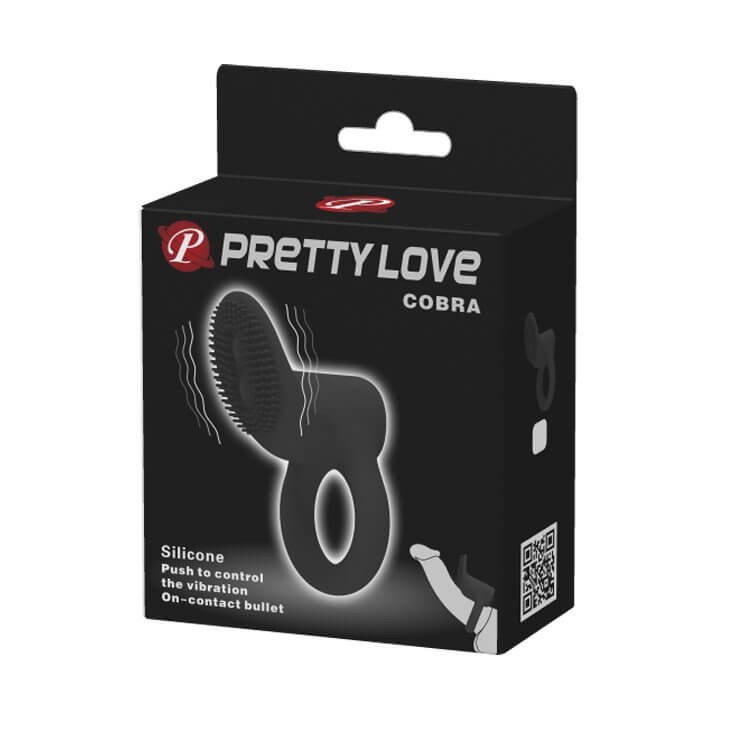 embalagem do anel peniano vibratório com sensor pretty love