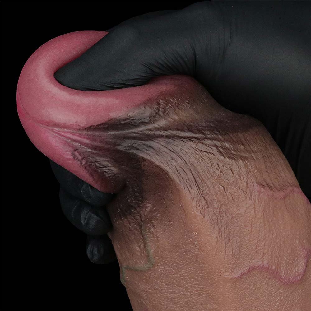 imagem penis gigante marrom nature cock mão segurando a ponta