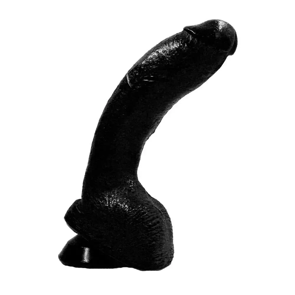 Imagem de pênis black dildo jeff styker ventosa na cor preto