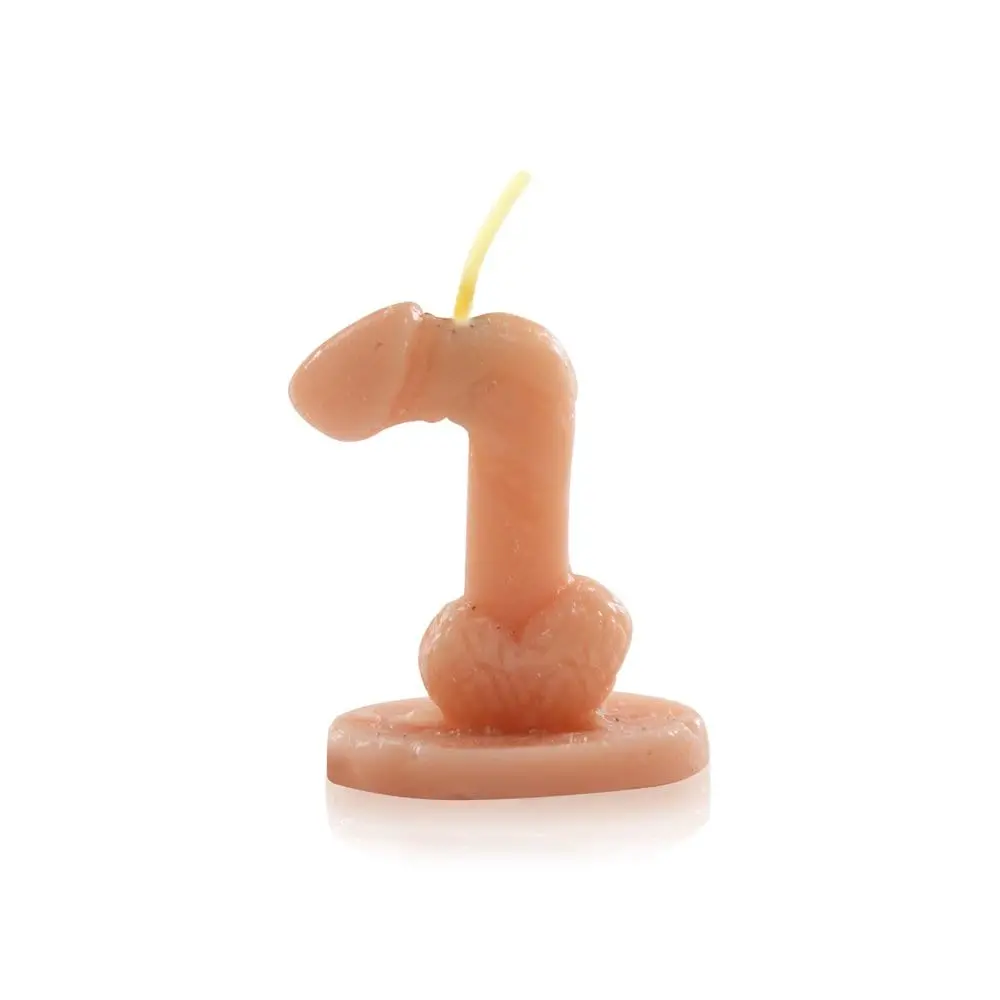 Vela Erótica Número 7 Formato De Pênis